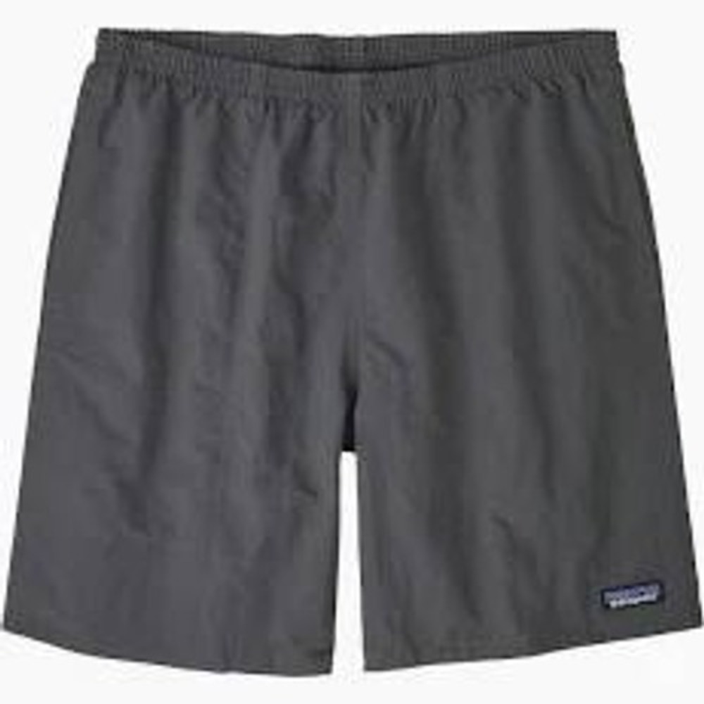 Patagonia Baggies Longs 7 inch Shorts Forge Grey Large New With Tags